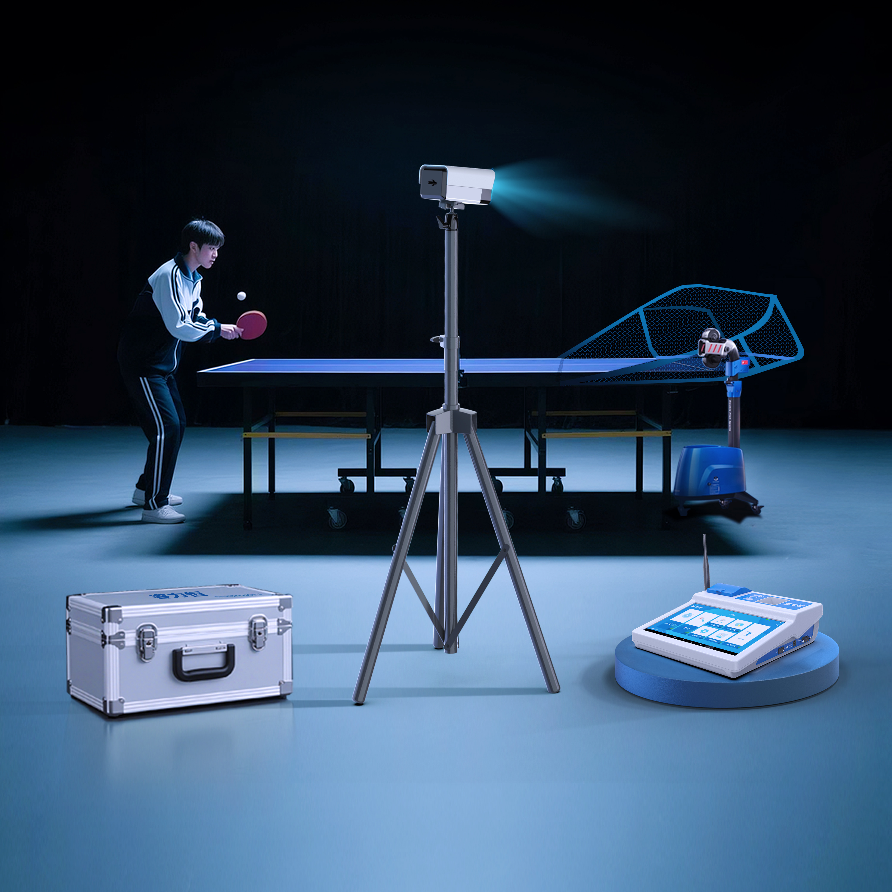 AI 智慧测试仪-乒乓球
